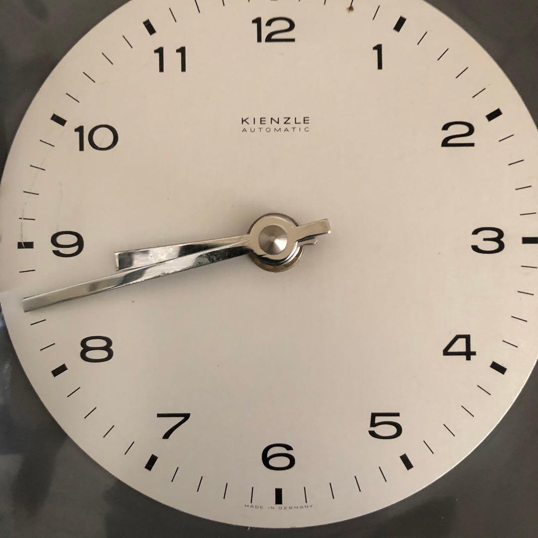 レア　ドイツ　KIENZLE キエンツレ　陶器の掛け時計　アンティーク