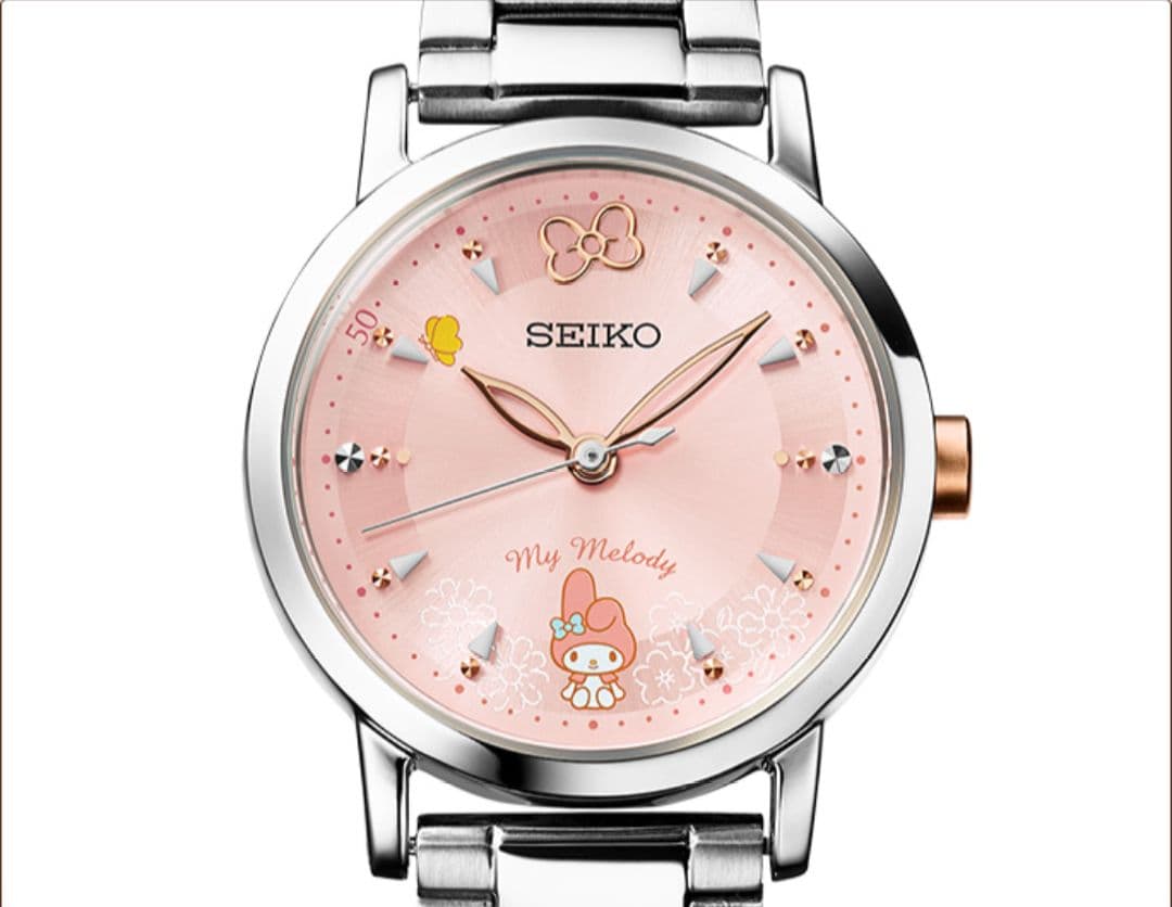 週末セール✨【正規品】SEIKO My Melody50周年　腕時計 ピンク