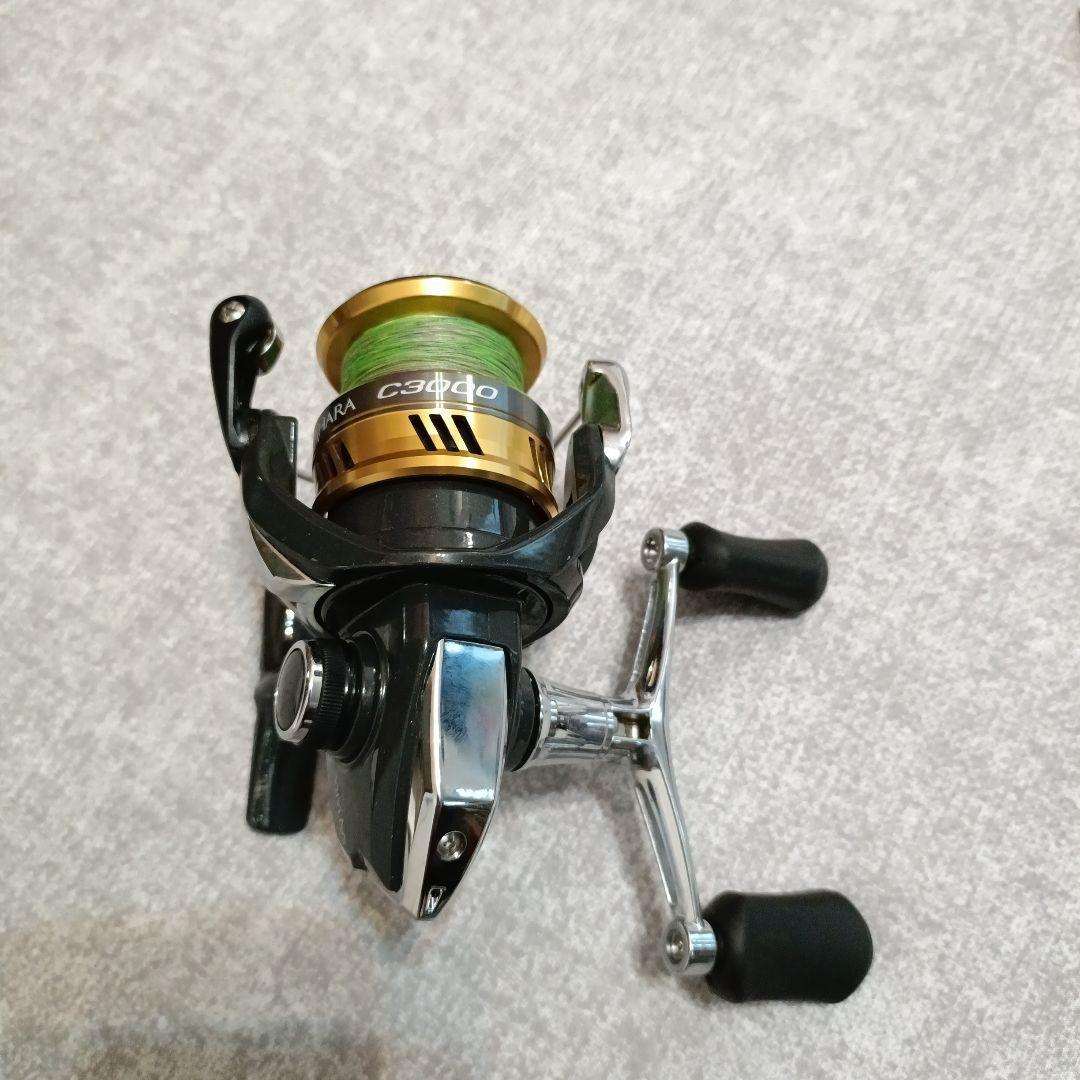 中通しリバティクラブエギングロッド＋SHIMANOサハラC3000セット