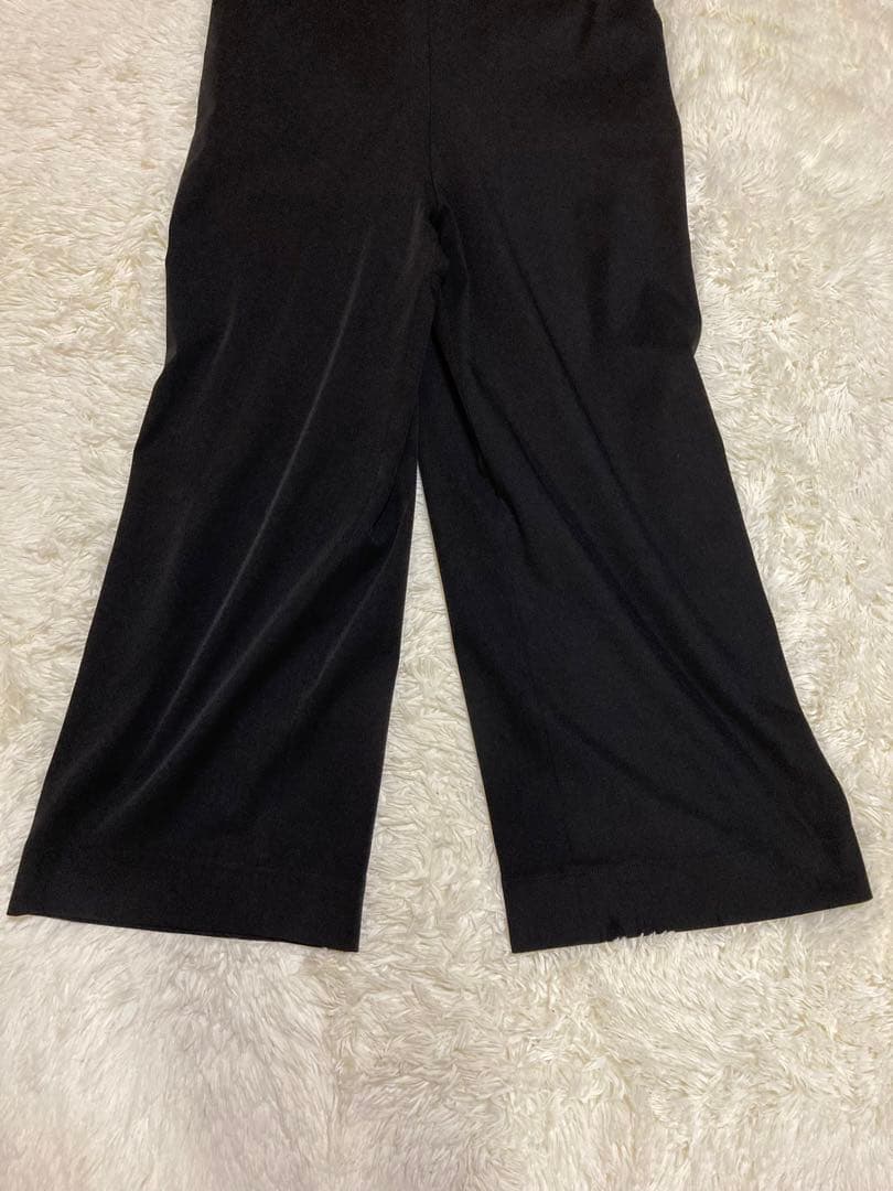 ほぼ未使用　アンスリード　fake leather block オールインワン