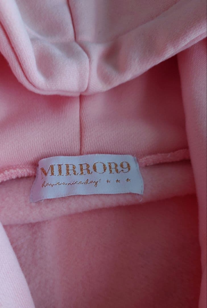 ミラーナイン アイコン フード パーカー