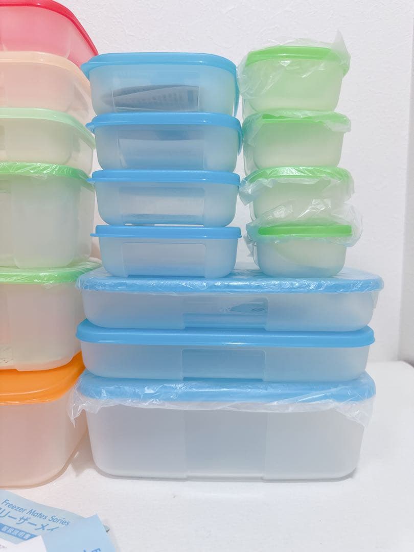 新品　Tupperware タッパーウェア　フリーザーメイト　23点セット