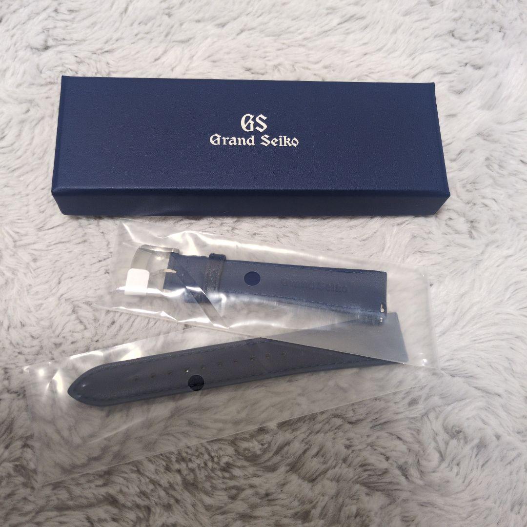 非売品　新品未使用品　グランドセイコーベルト19mmネイビー