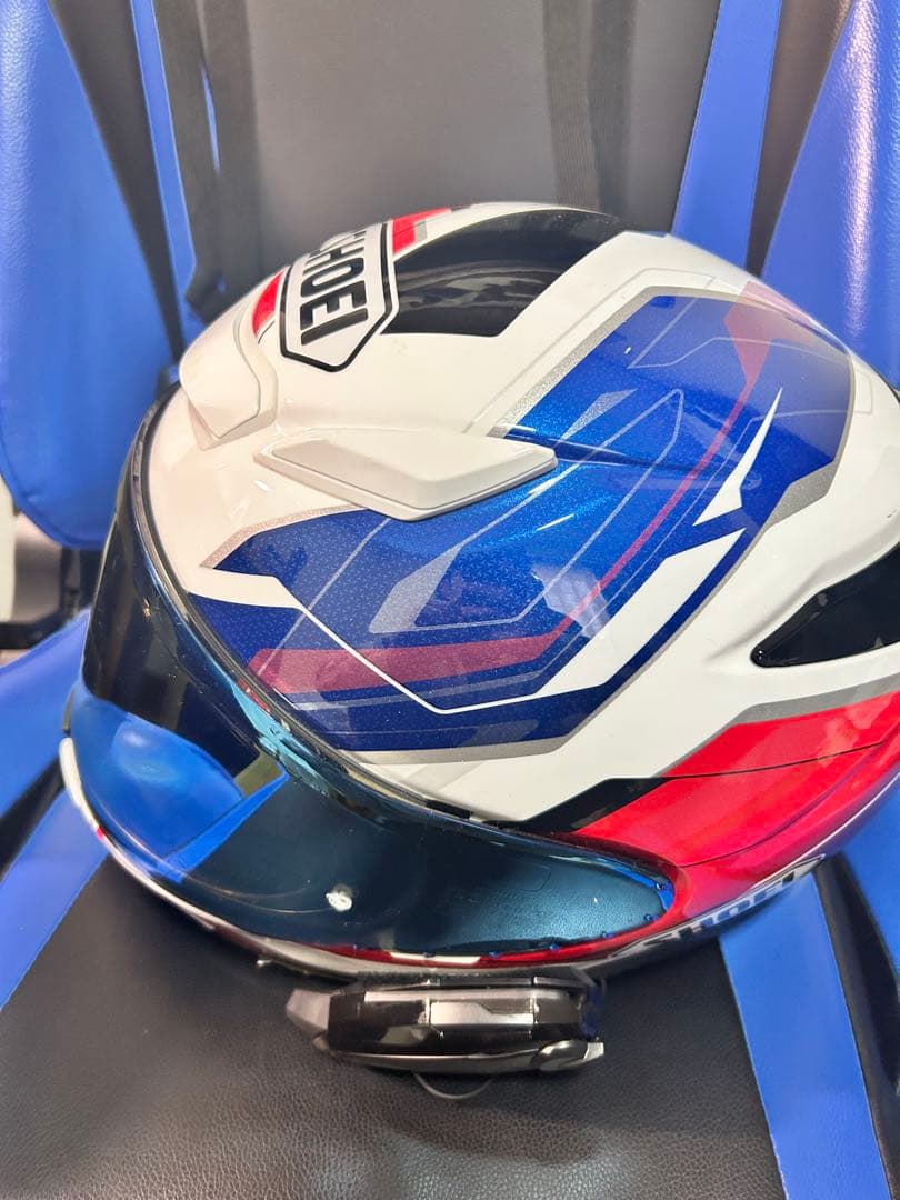 ただのひと SHOEI フルフェイスヘルメット、ビーコム付き