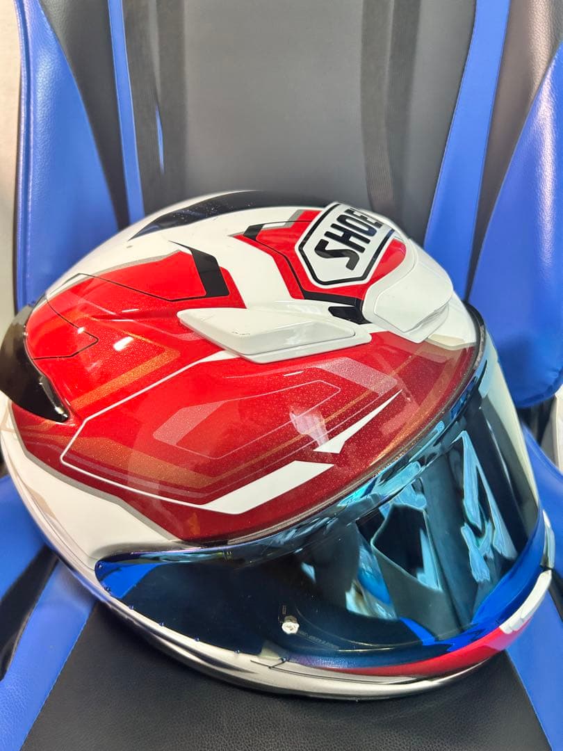 ただのひと SHOEI フルフェイスヘルメット、ビーコム付き