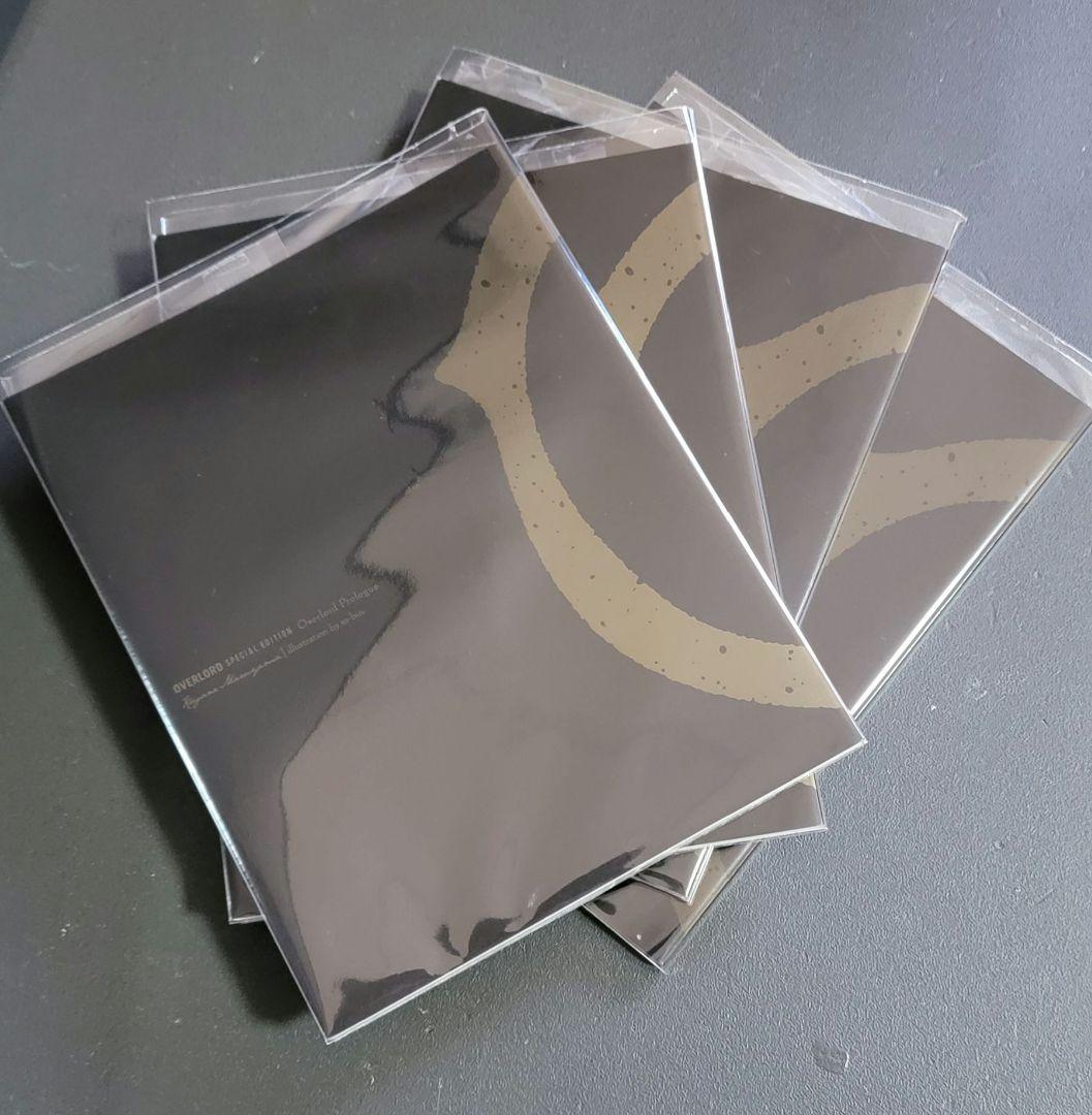 クリアカバー付き オーバーロード BD特典小説 劇場特典 4冊 おまけ付き