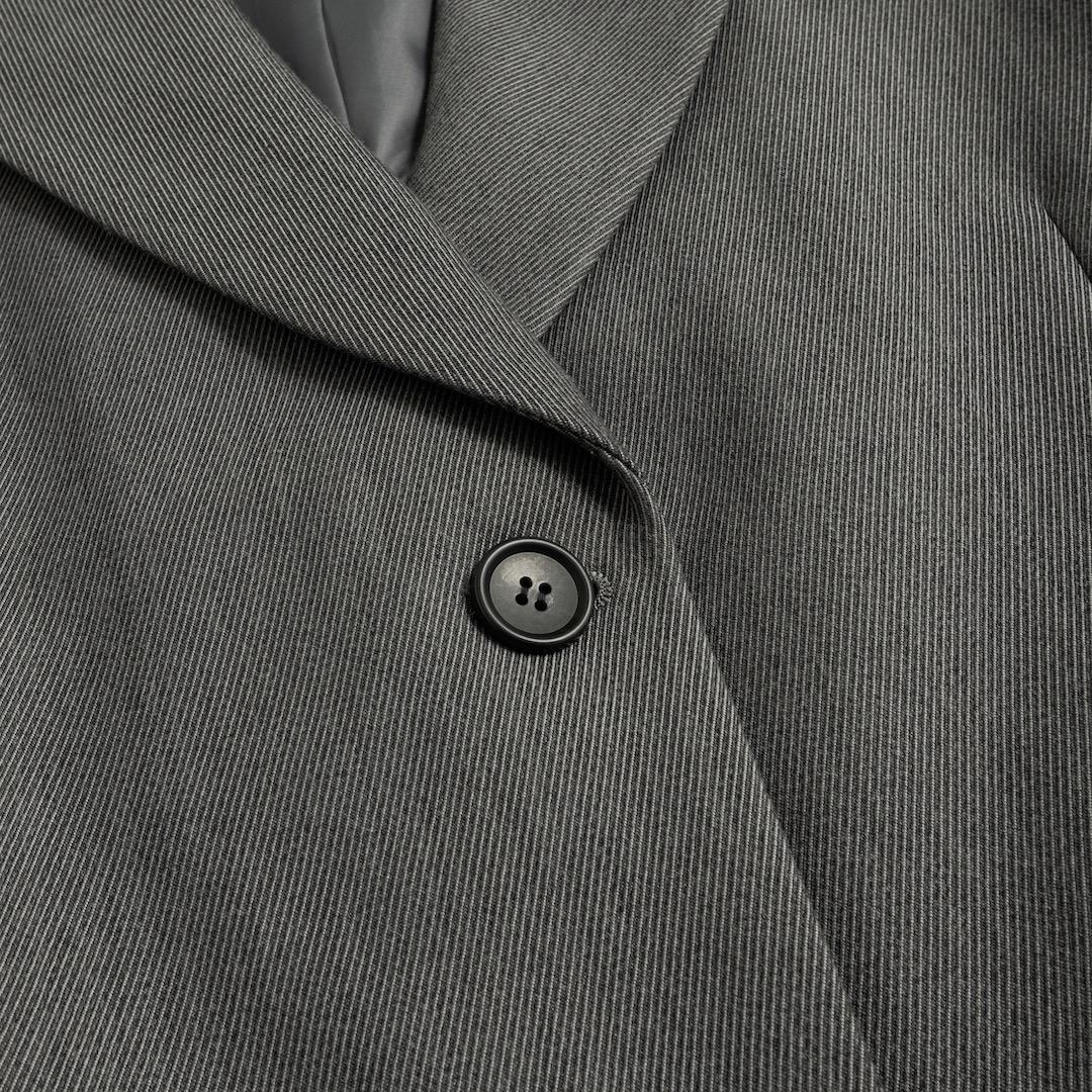 CLANE 25AW 2WAY TAILORED OVER JACKET グレー