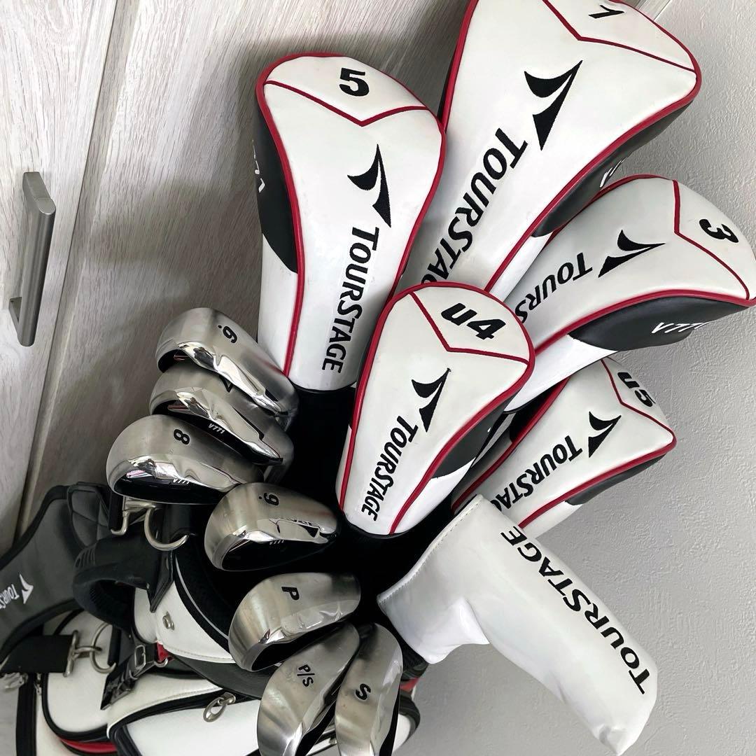 未使用に近い　完売　ツアーステージ　ゴルフクラブ　本格フルセット　V771