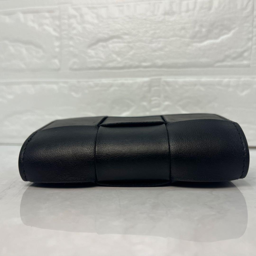 BOTTEGA VENETA 財布 ボッテガヴェネタ カセット三つ折り IC搭載