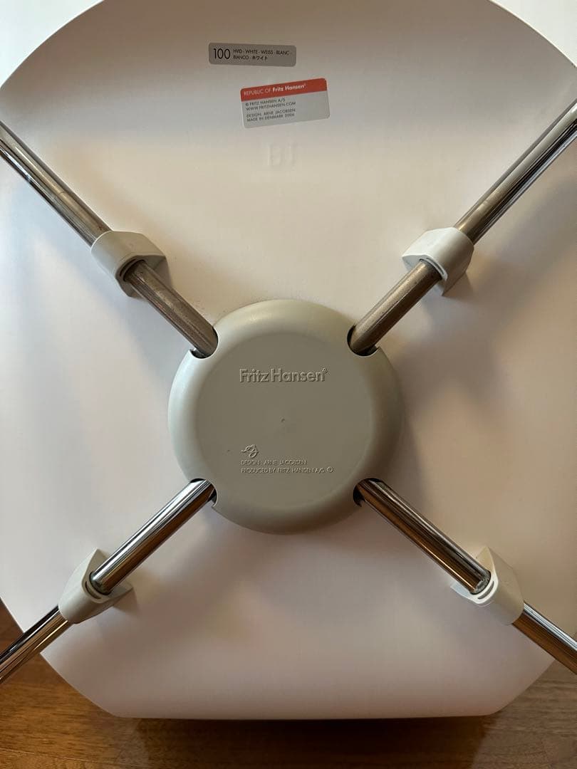 正規品・フリッツハンセン　セブンチェア　ラッカーホワイト①