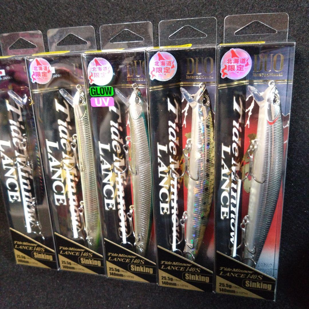デュオ タイドミノー ランス 140S 5点セット