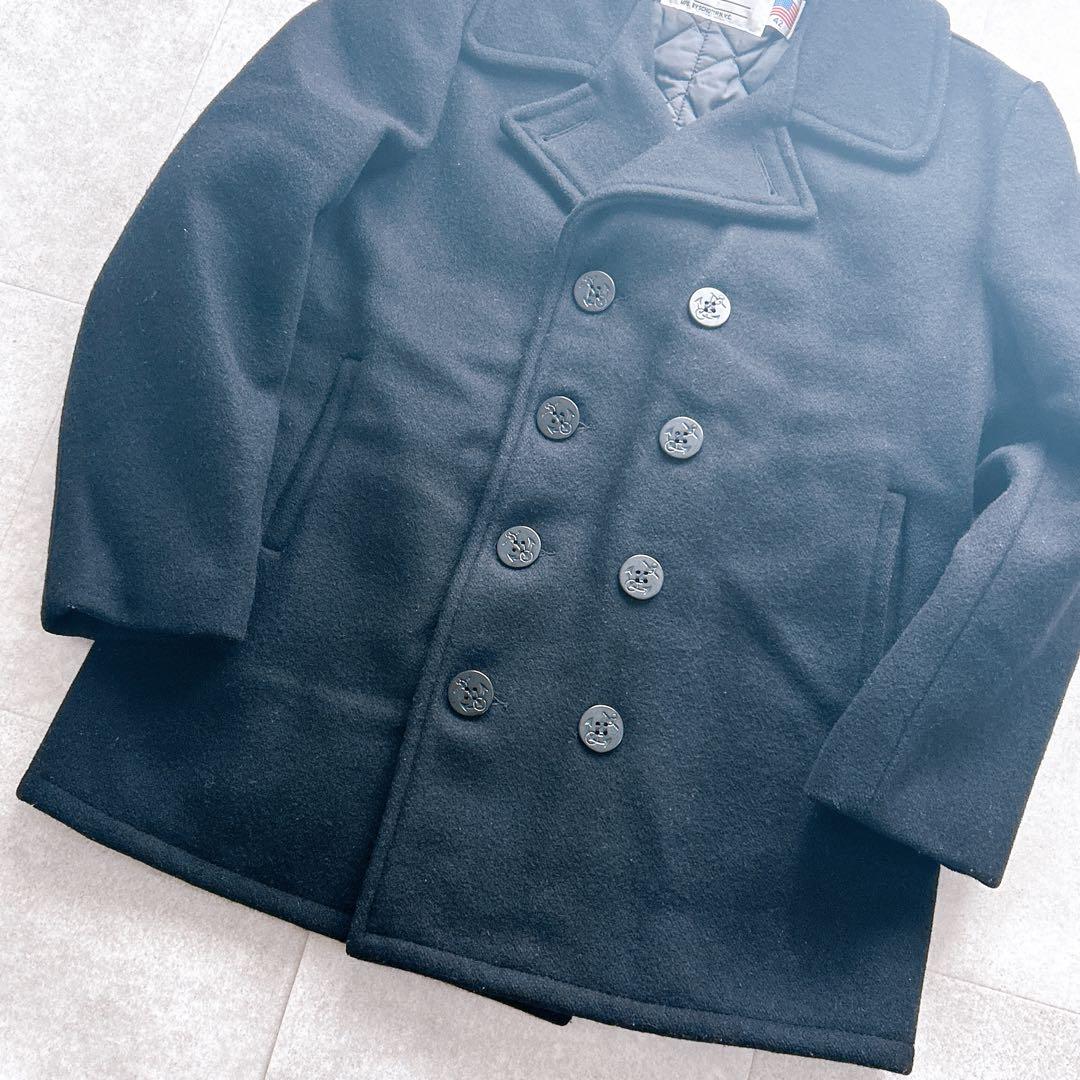 ✨希少サイズ✨Schott 740N ダブルブレスト ピーコート USA製 42