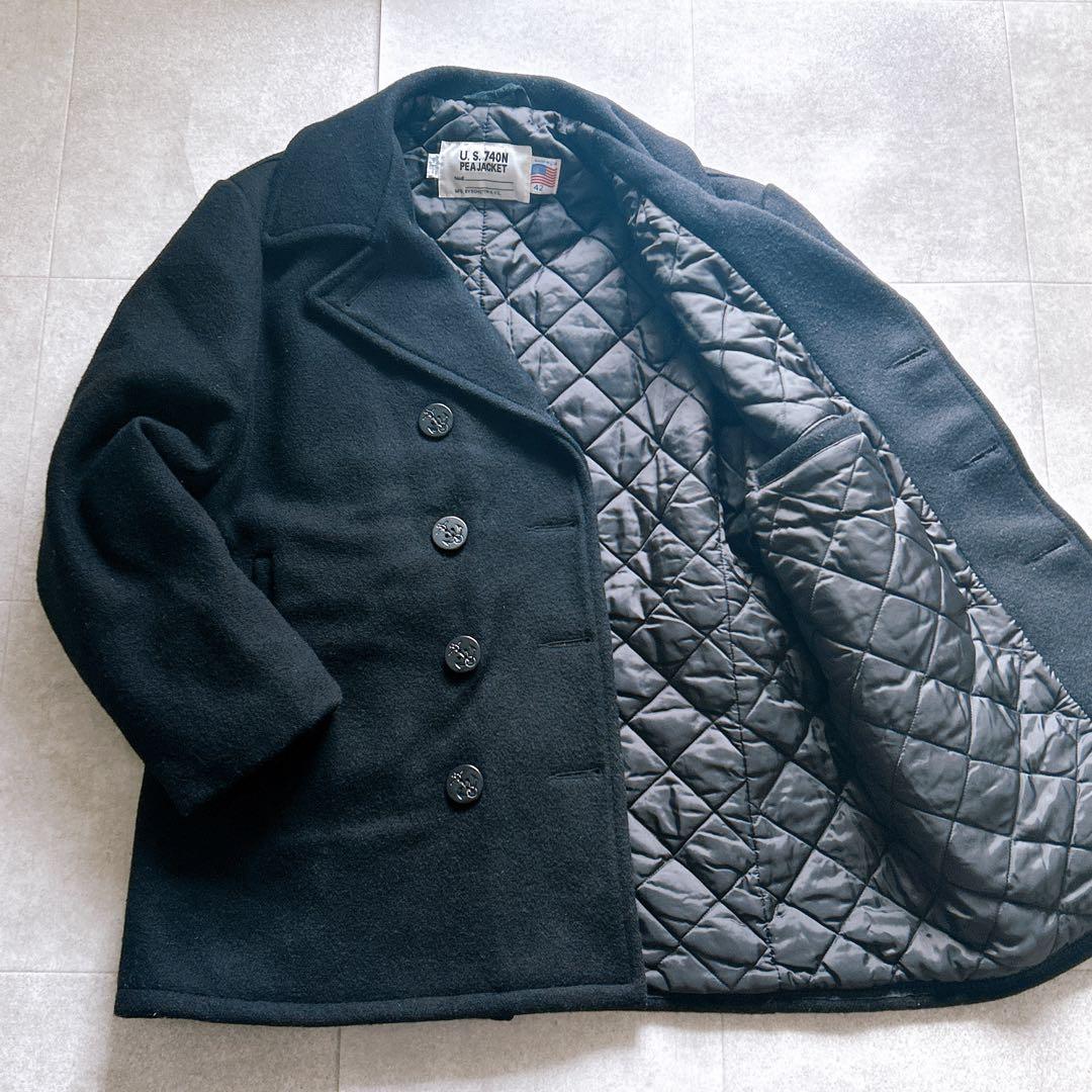 ✨希少サイズ✨Schott 740N ダブルブレスト ピーコート USA製 42