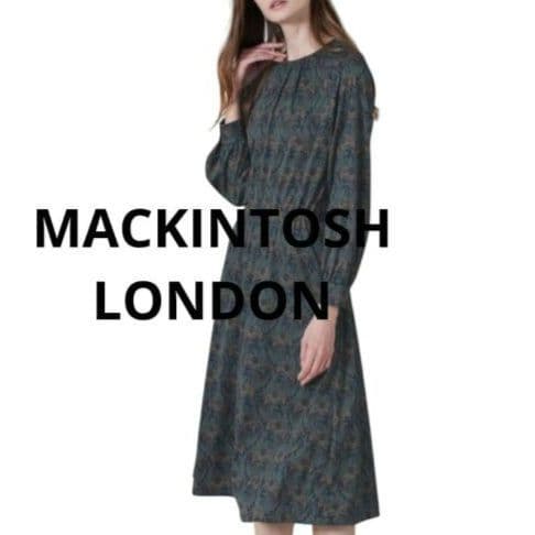 大きいサイズ　MACKINTOSH LONDON　ワンピース ドレス グリーン