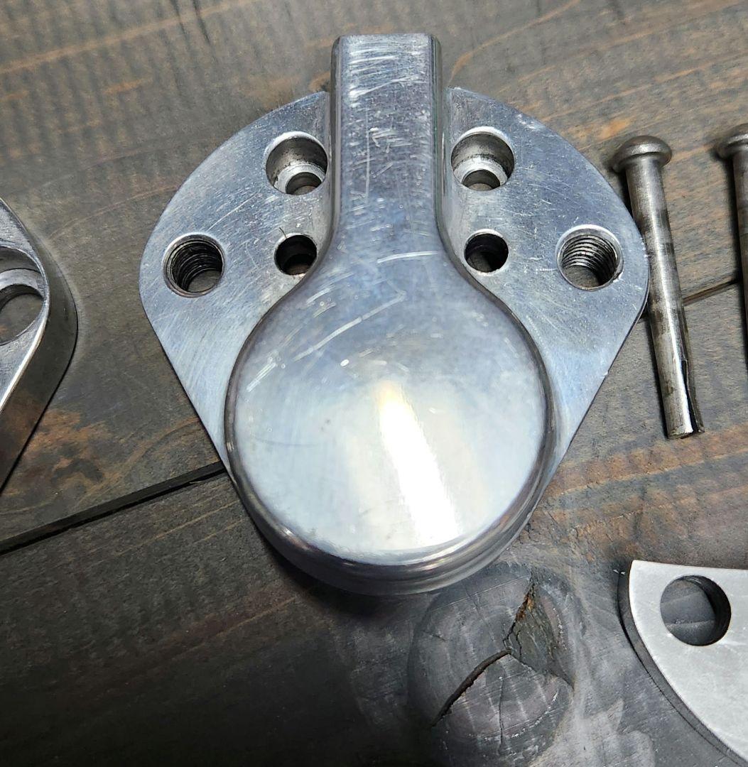 ハーレーJB２ポットキャリパー+キャリパーサポート+シールキット　ジャンク品