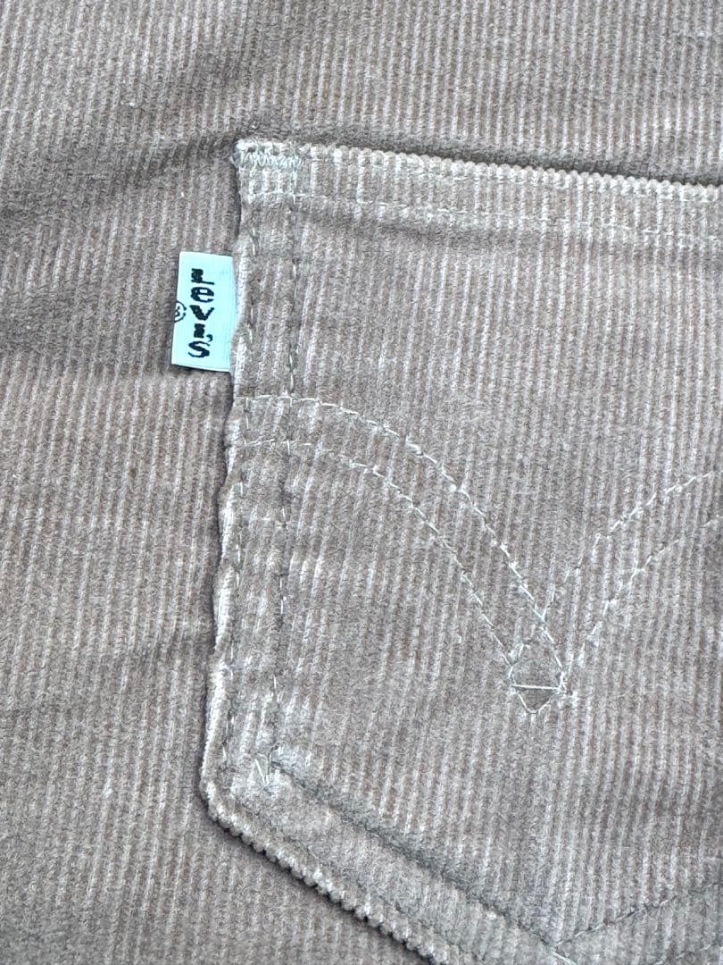 70's 希少‼︎ Levi's デニムベスト ボア リーバイス コーデュロイ