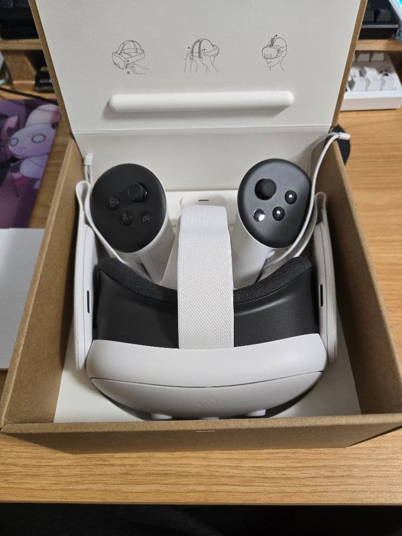  Quest 3 128GB＋別売り社LINKケーブル（5m）