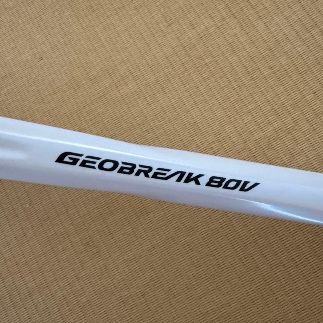 GEOBREAK 80V テニスラケット ホワイト