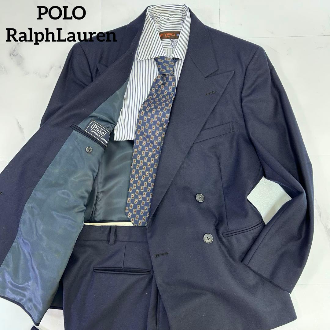 ◎現行◎POLO RalphLauren ウール ダブルジャケット セットアップ
