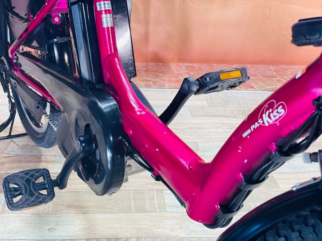 ヤマハパスキス⭐️人気モデル！子供乗せ電動アシスト自転車Y0001