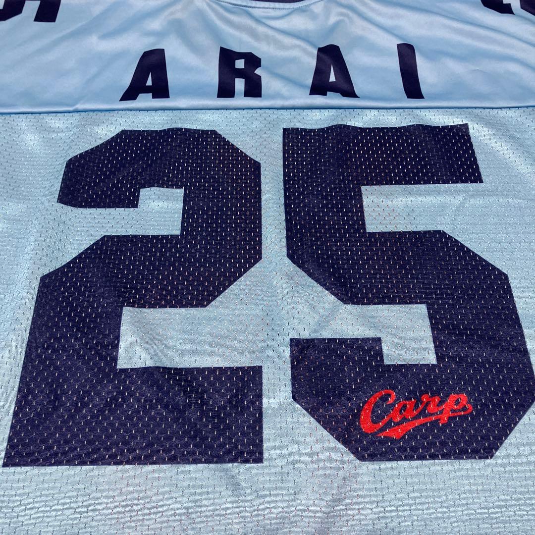 広島カープ アメフトユニフォーム L 25 新井貴浩