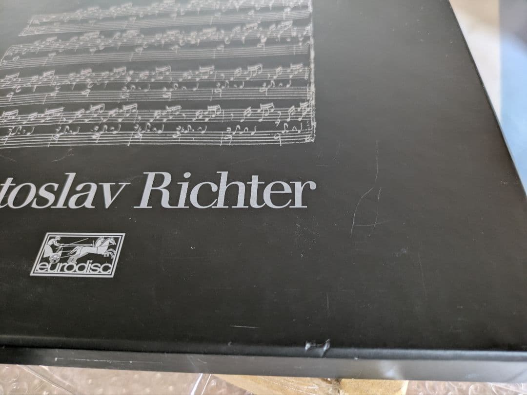 LP6枚組 独オプティマル・メディア プレス.リヒテルの平均律 2016年発売