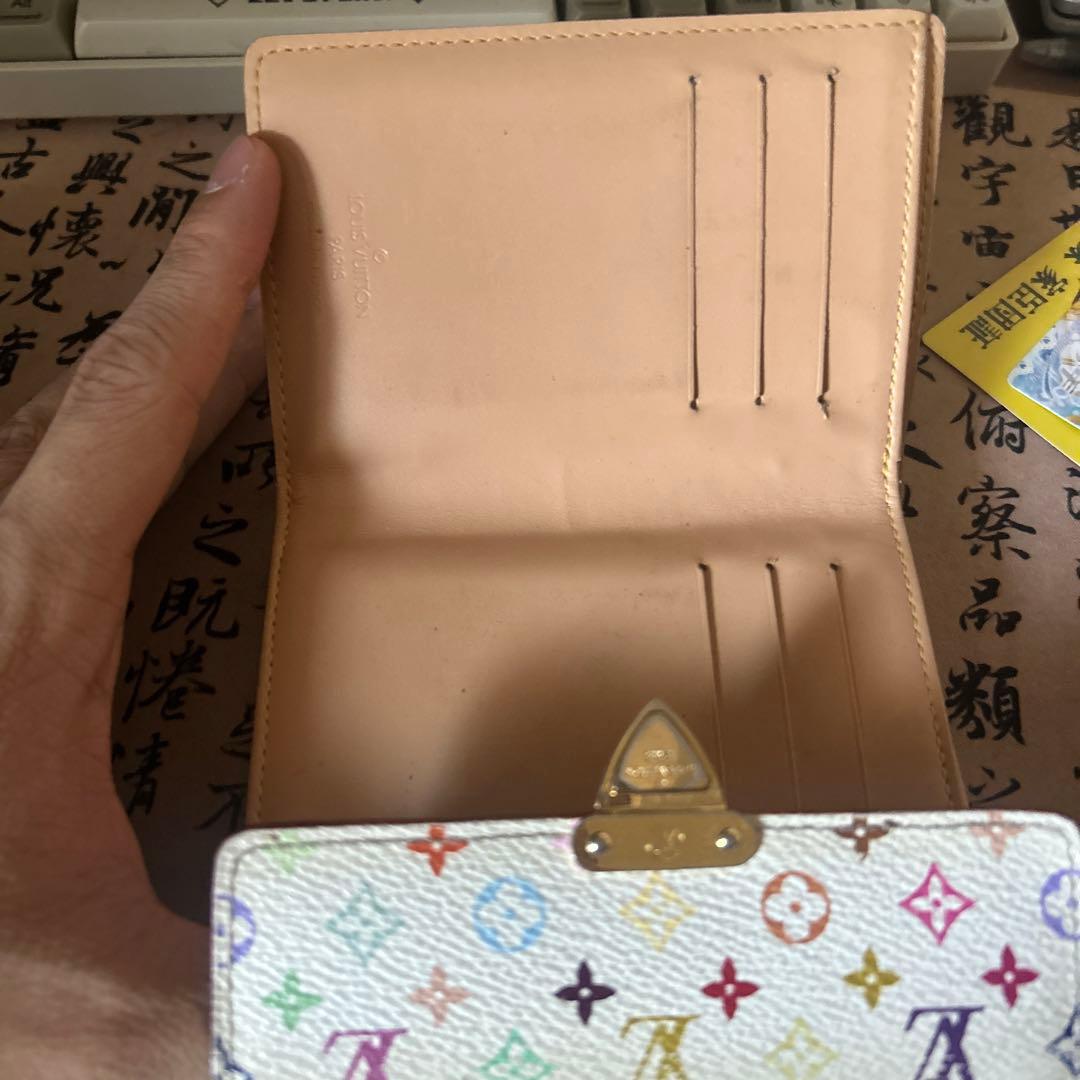 Louis Vuitton マルチカラー 三つ折り財布