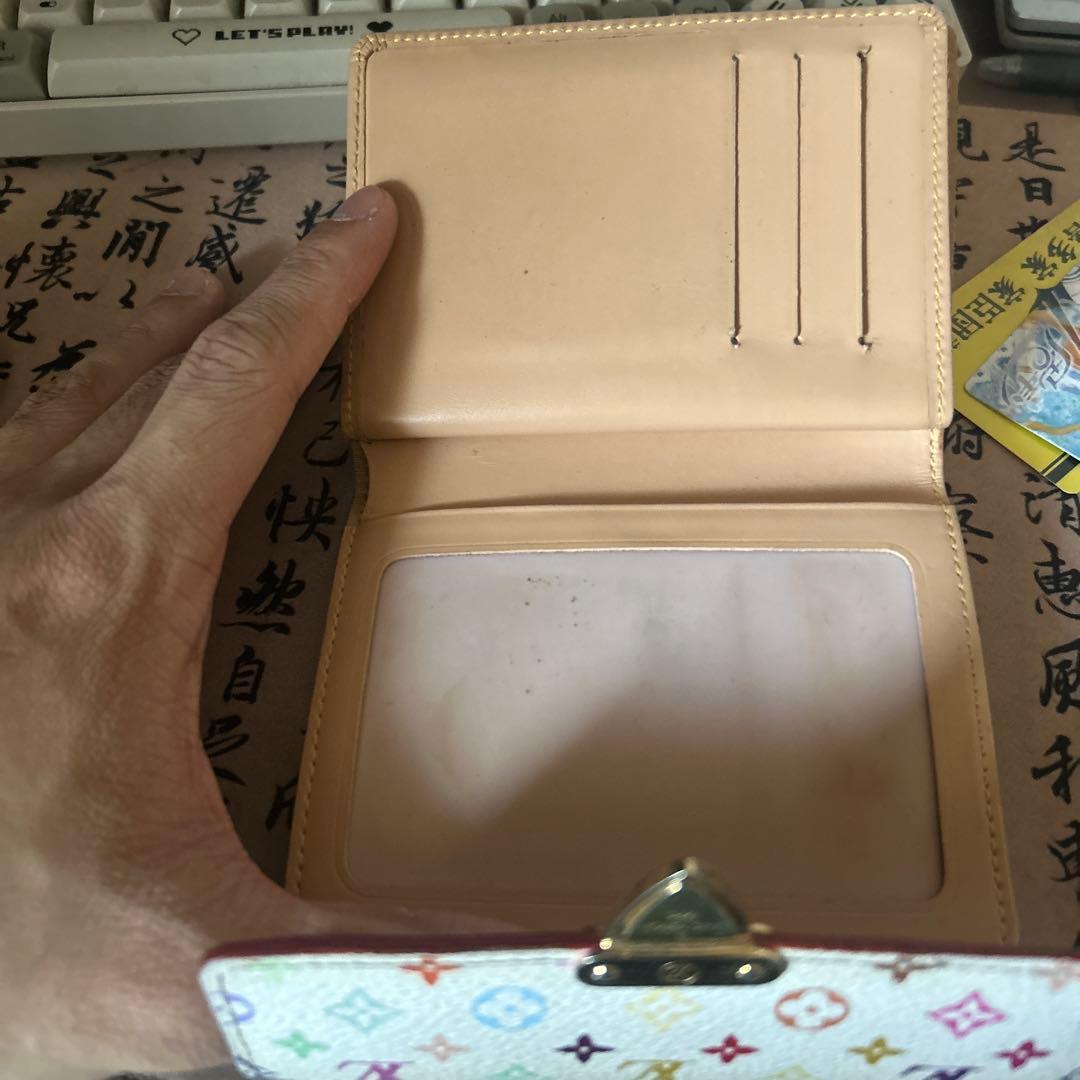 Louis Vuitton マルチカラー 三つ折り財布