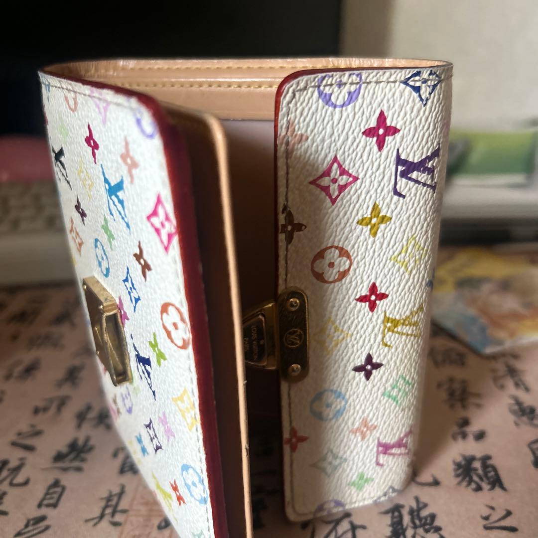Louis Vuitton マルチカラー 三つ折り財布