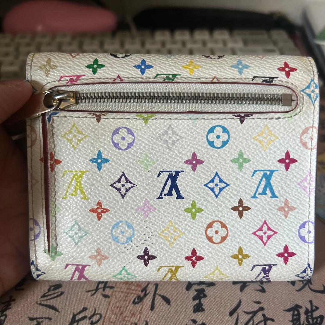 Louis Vuitton マルチカラー 三つ折り財布