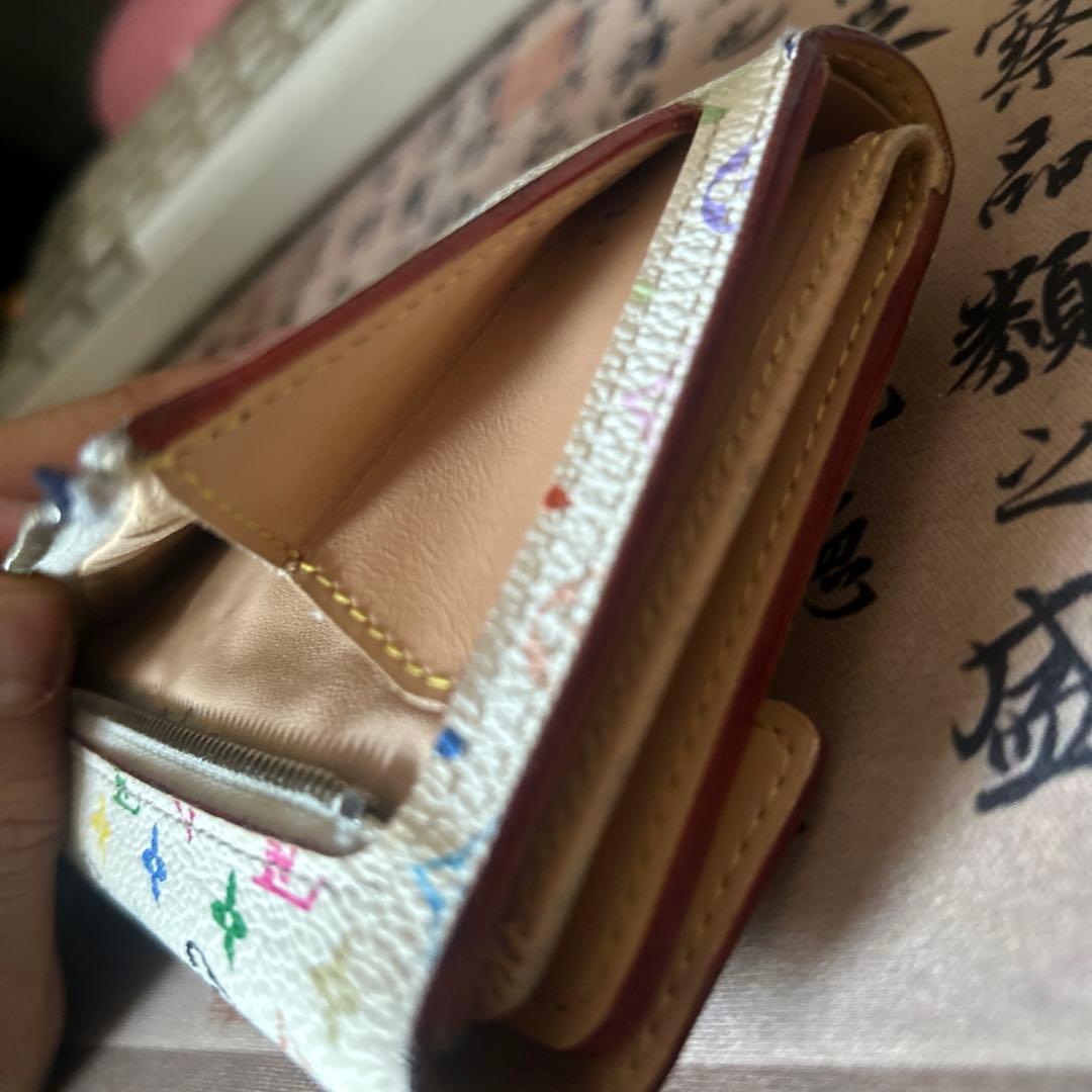 Louis Vuitton マルチカラー 三つ折り財布