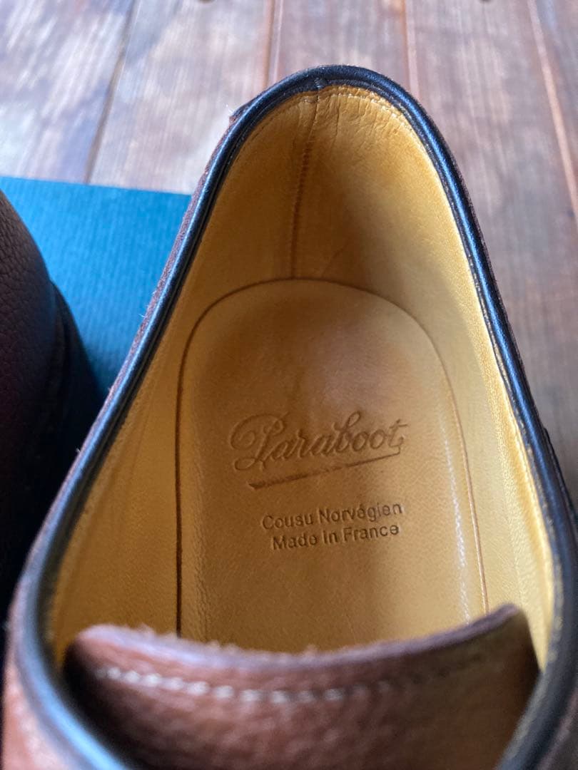 paraboot FRENAYE パラブーツ フレネイ 5.5 シボ革