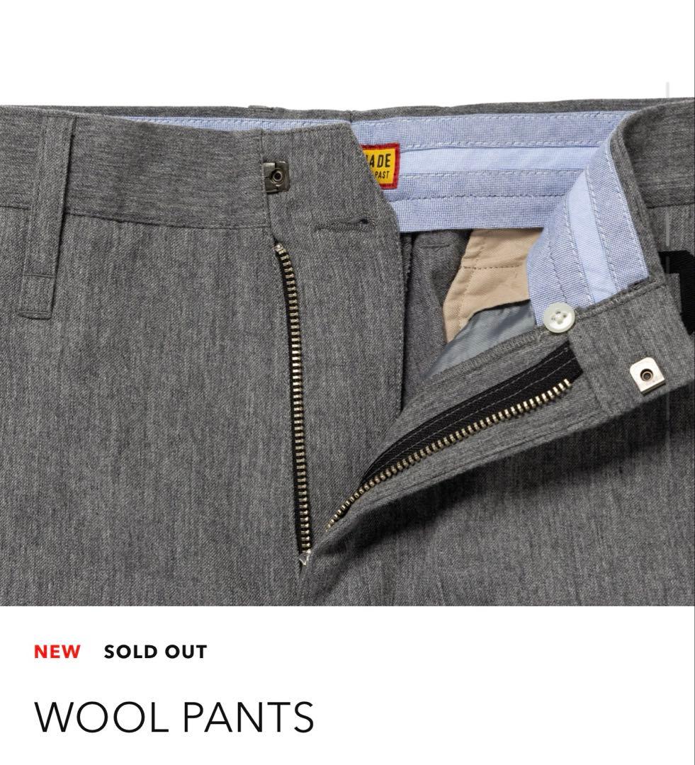 wool pants ウールパンツ