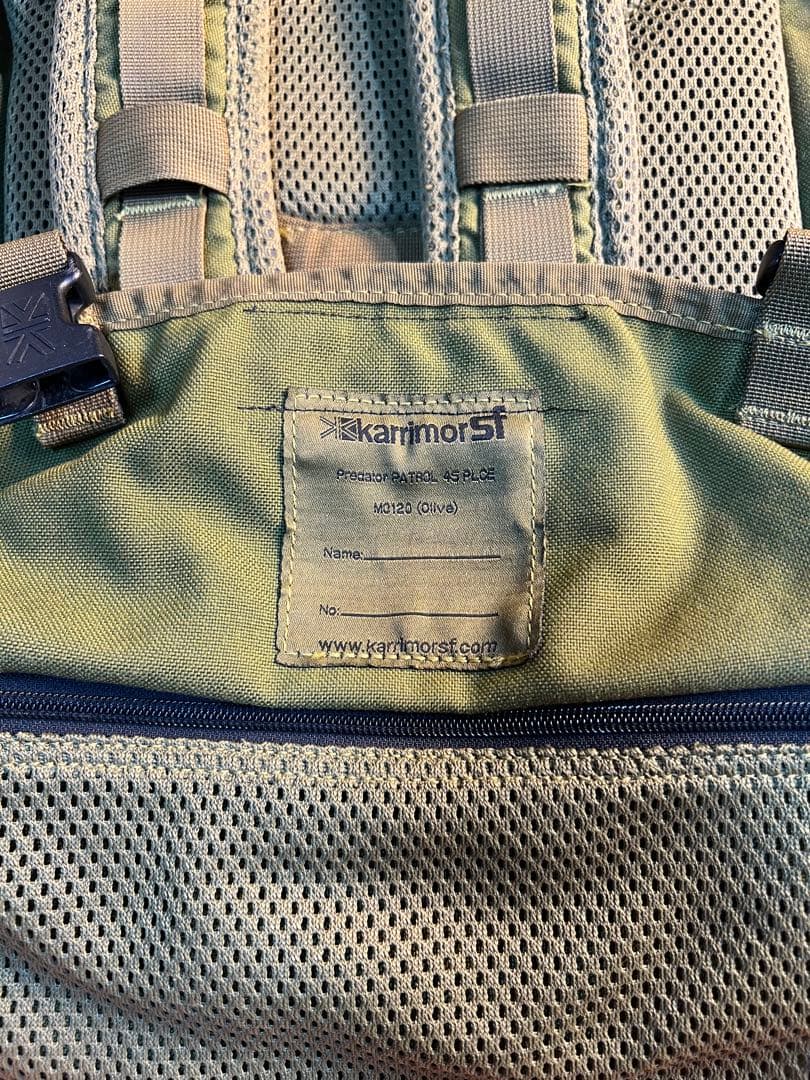 個人装備 Karrimor SF Predator Patrol 45