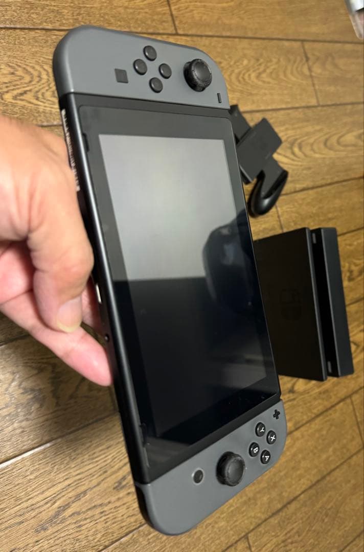 Nintendo Switch 本体 グレー ジョイコン付き(超美品)