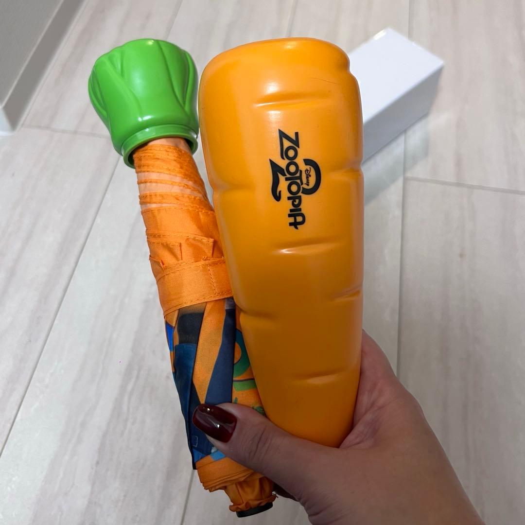 映画 ズートピア2 ニンジンケース付き 折りたたみ傘