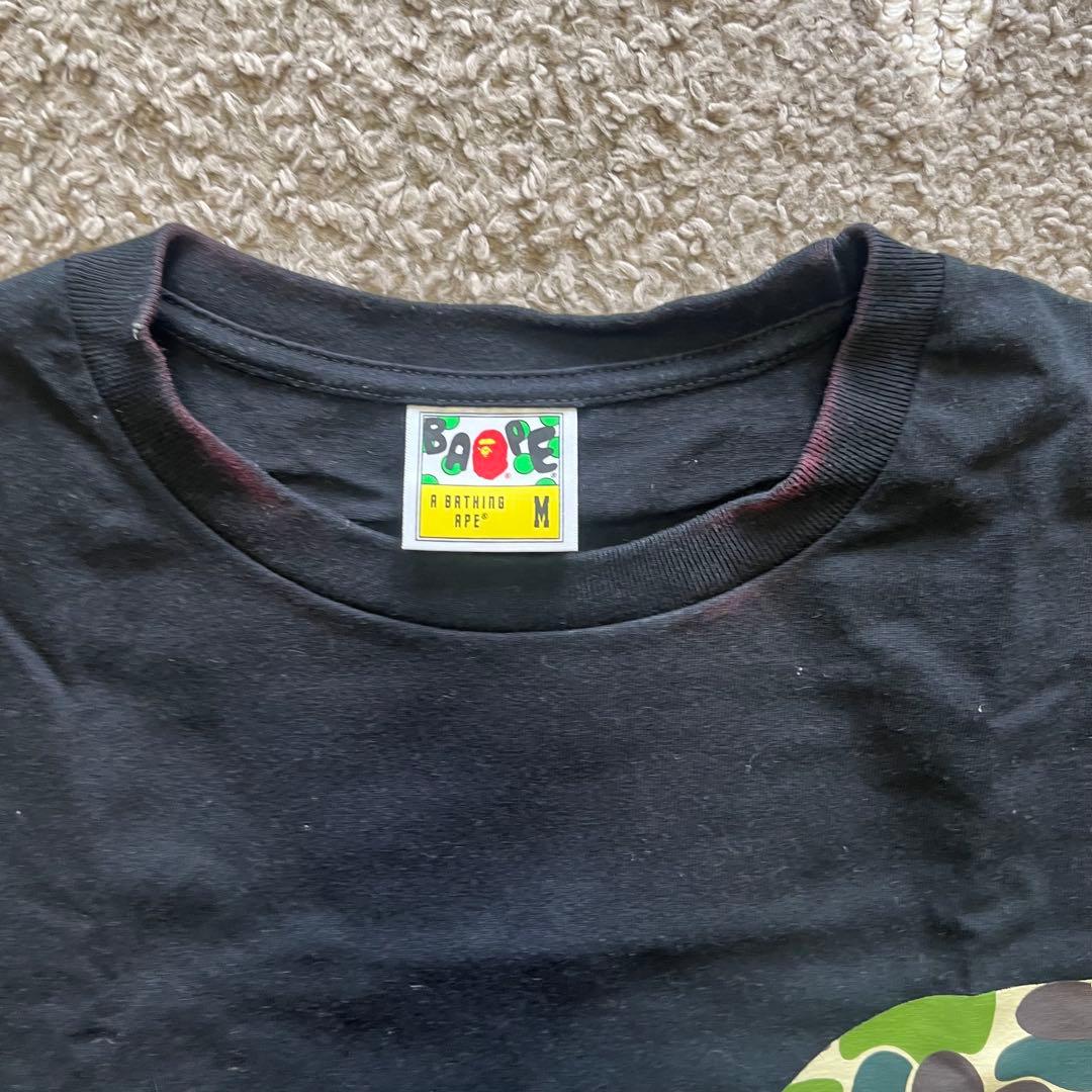 A BATHING APE カモフラージュ Tシャツ 初期 90s