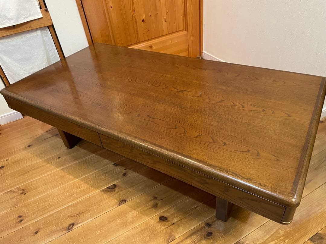 karimoku センターテーブル 引き出し付き