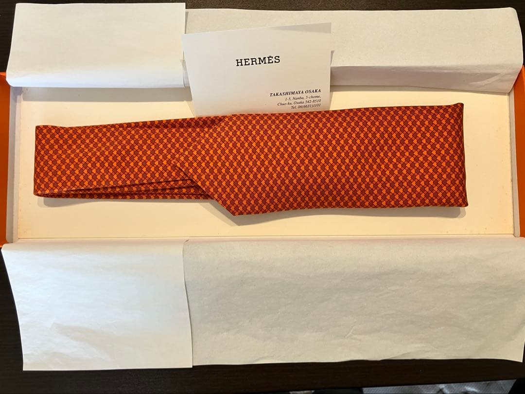 ル*ア様 HERMES エルメス ネクタイ