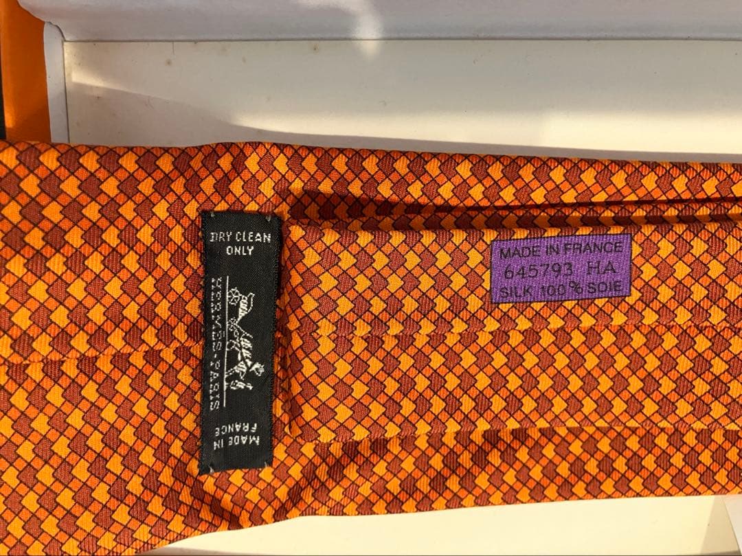 ル*ア様 HERMES エルメス ネクタイ