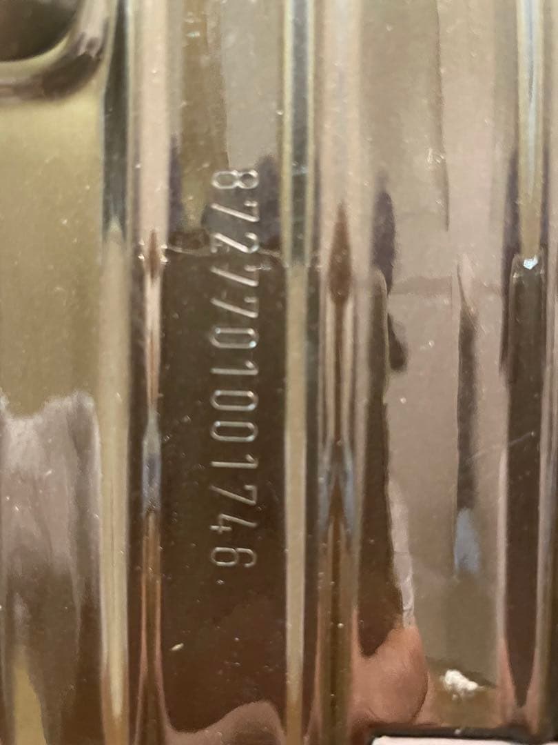 美品RIMOWAサルサデラックス104L/4輪ブラウン