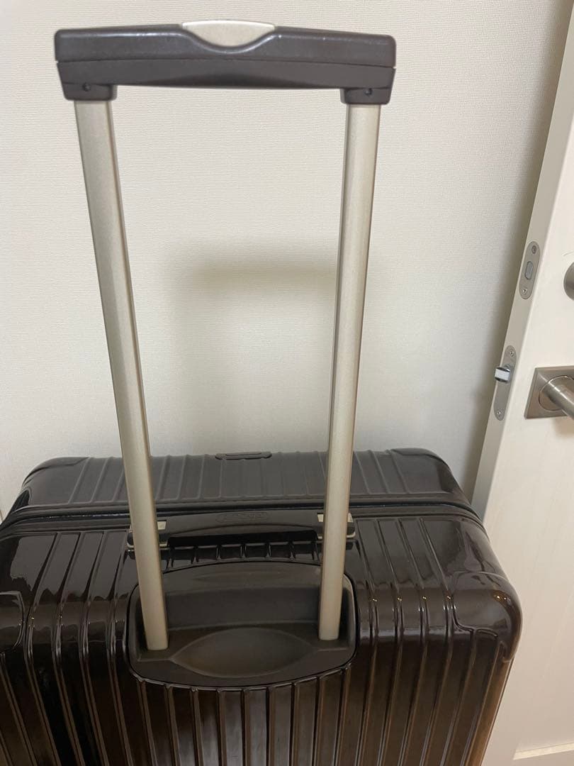 美品RIMOWAサルサデラックス104L/4輪ブラウン