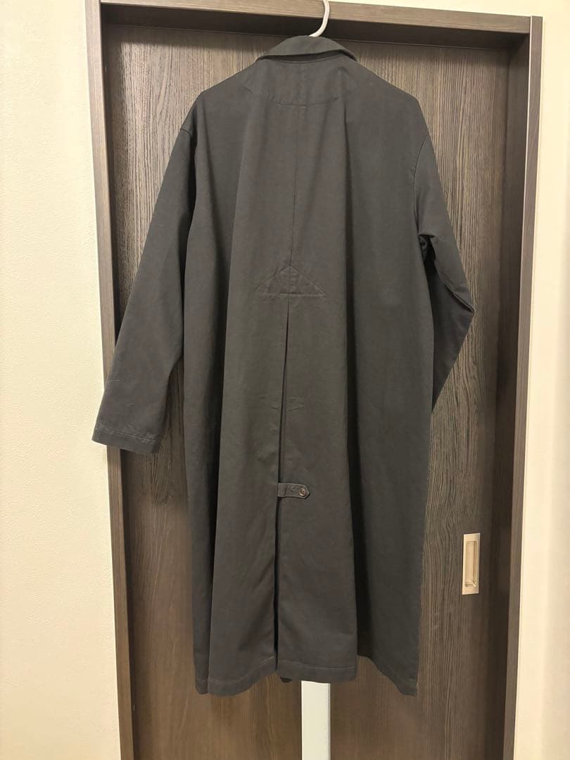 HARVESTY ハーベスティチノクロスオーバーコート ブラック