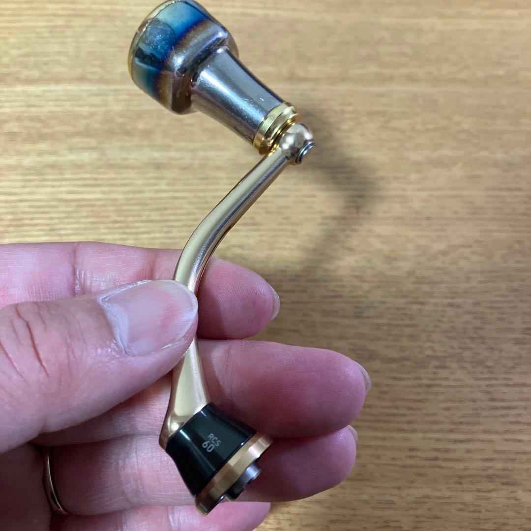 美品　22RCS マシンカット　60mmハンドル　リブレノブ　MTCW スタンド