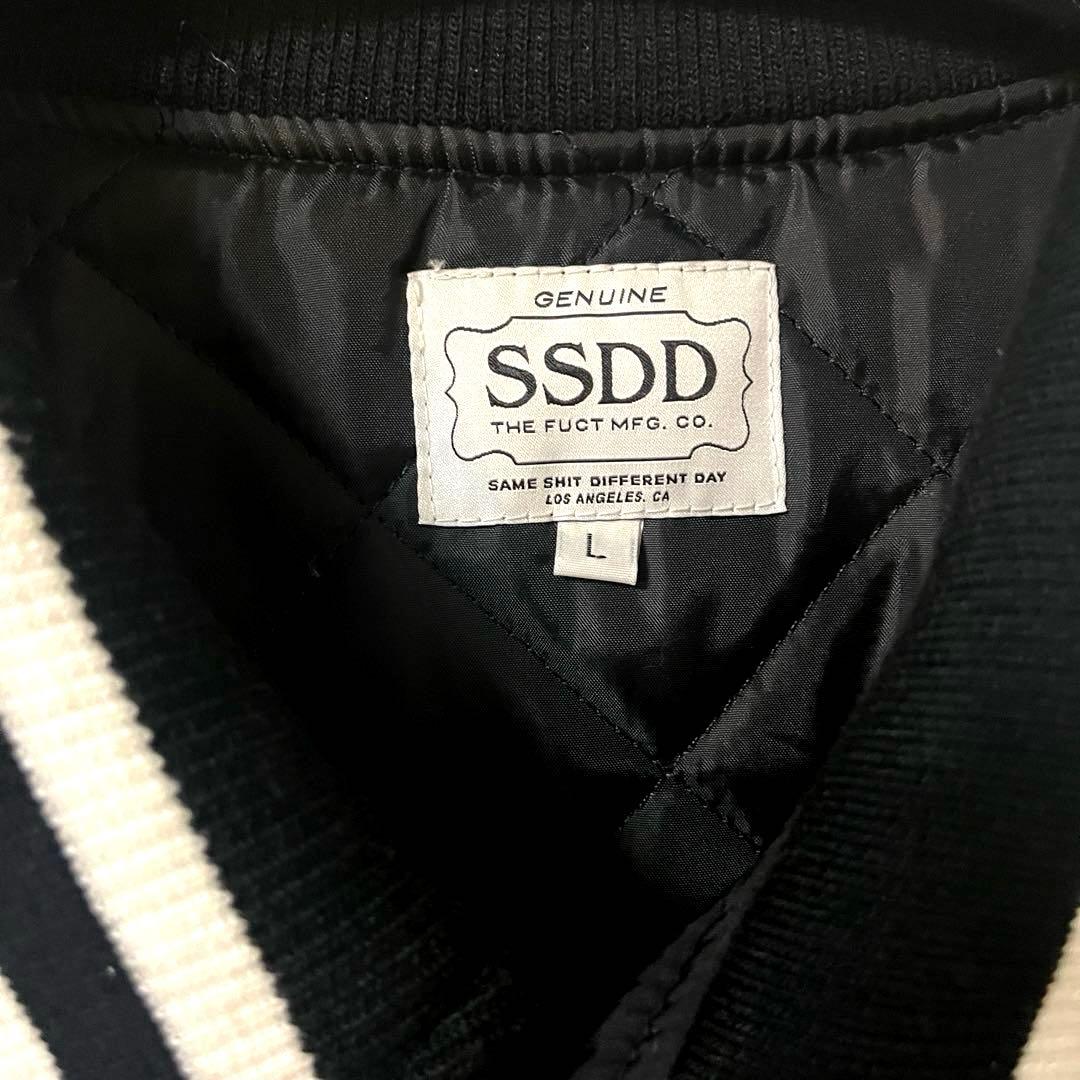 ★即完★FUCT SSDD MOTOR CITY PANTHERS スタジャン