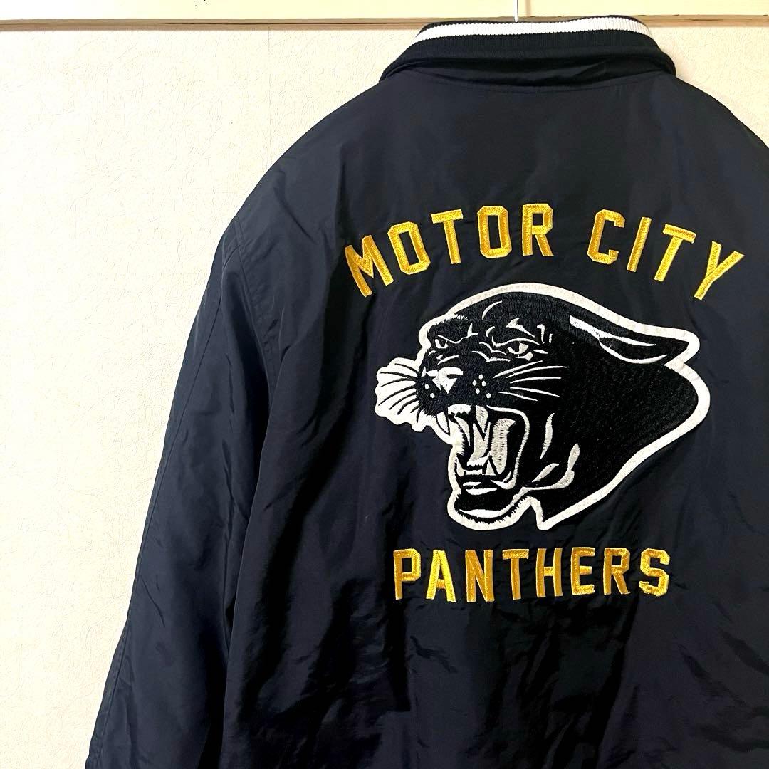 ★即完★FUCT SSDD MOTOR CITY PANTHERS スタジャン