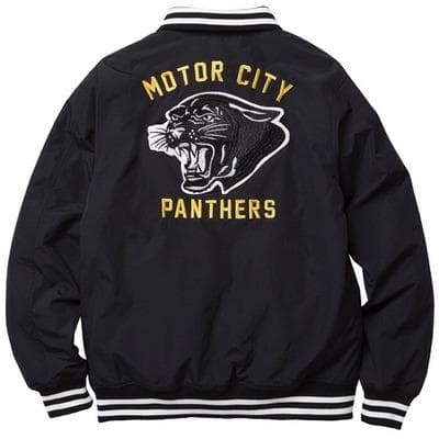 ★即完★FUCT SSDD MOTOR CITY PANTHERS スタジャン