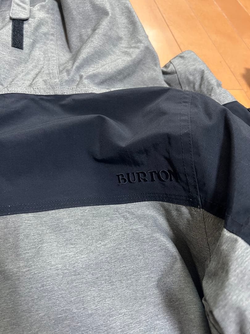【超美品】BURTONブラック×グレーセットアップM