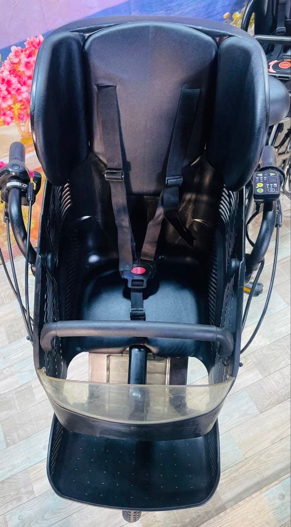 パスキス12AH⭐️人気モデル！ヤマハ子供乗せ電動アシスト自転車Y3276