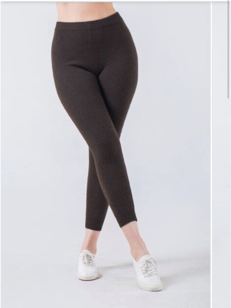 ヤク100%レギンスパンツ　モンゴル産